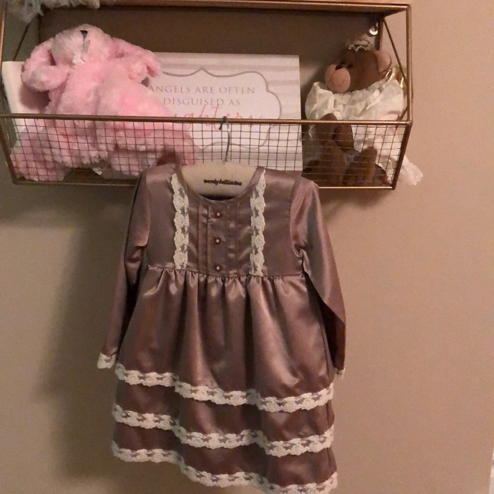 Wendy Bellissimo Dress with Lace Trim